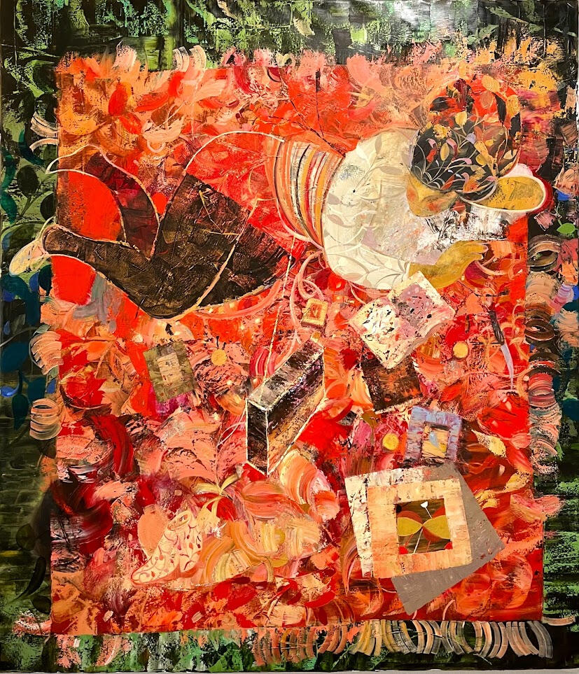 Evening, 2023 Oil on canvas, 150 × 140 cm