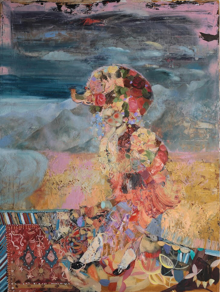 Solo, 2023 Oil on canvas, 90 × 150 cm