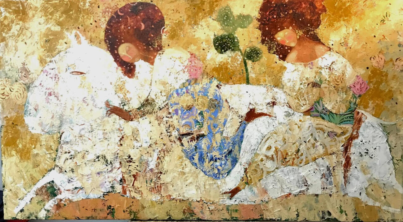 Journey No. 72, 2021 Oil on canvas, 200 × 120 cm