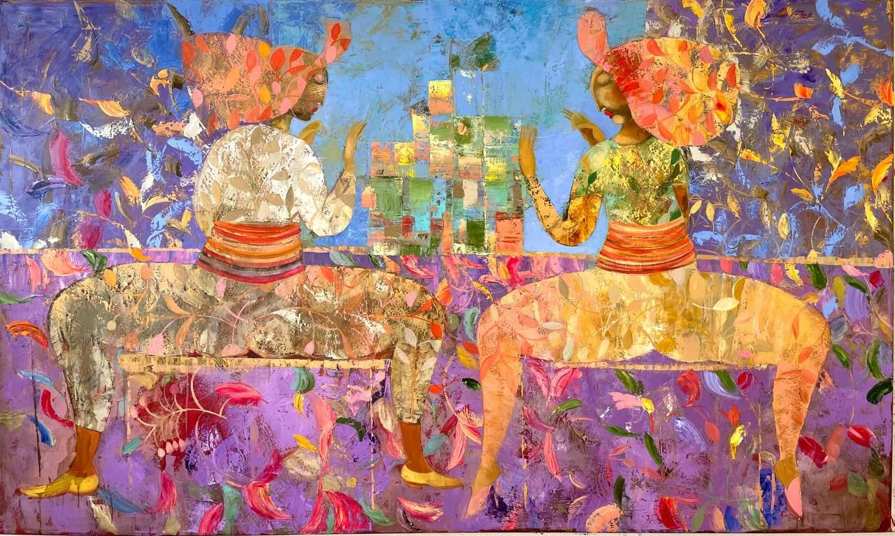 Game 200x120 2023 Oil on Canvas
