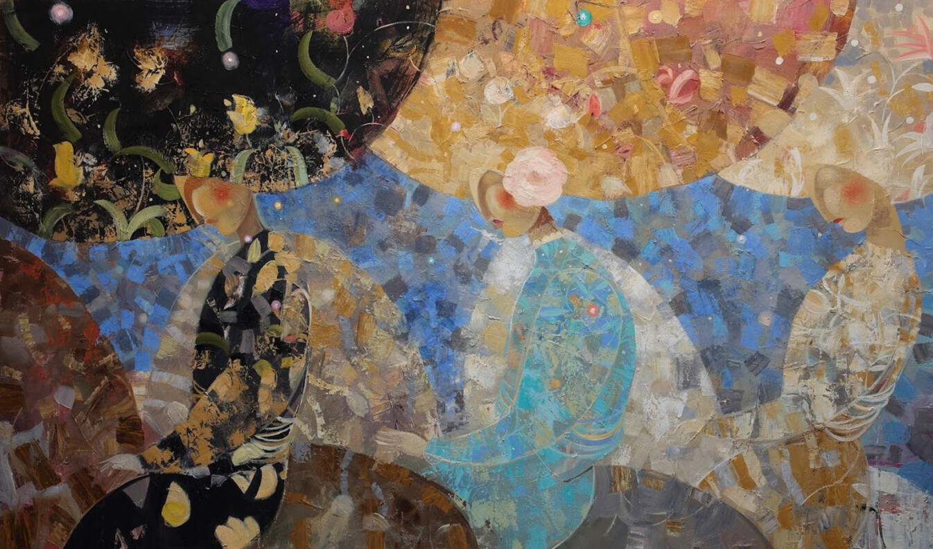Road Home, 2023 Oil on canvas, 200 × 120 cm